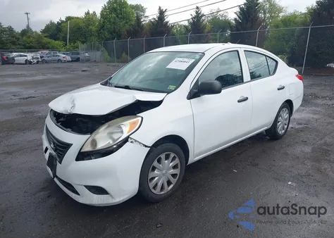 2012 Nissan Versa 1.6 S из США, поврежденный, VIN 3N1CN7AP7CL919832